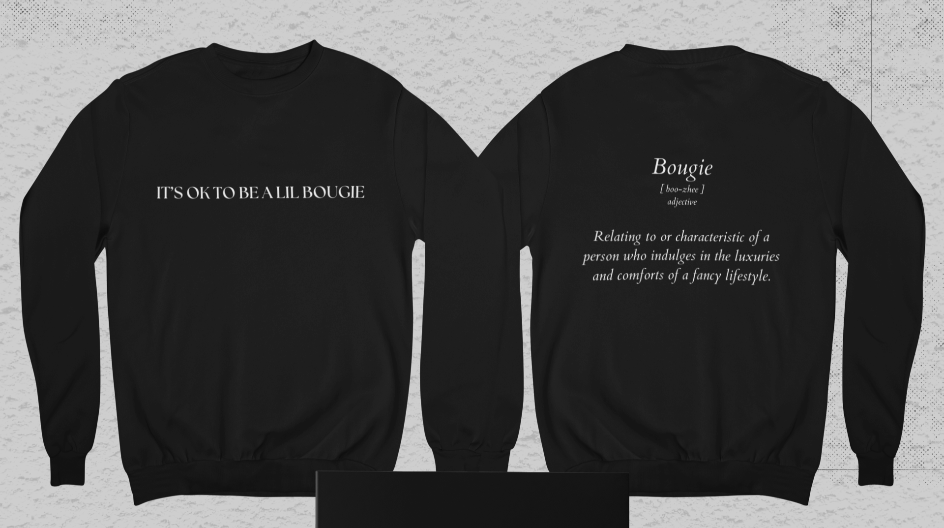 "Bougie" Crewneck