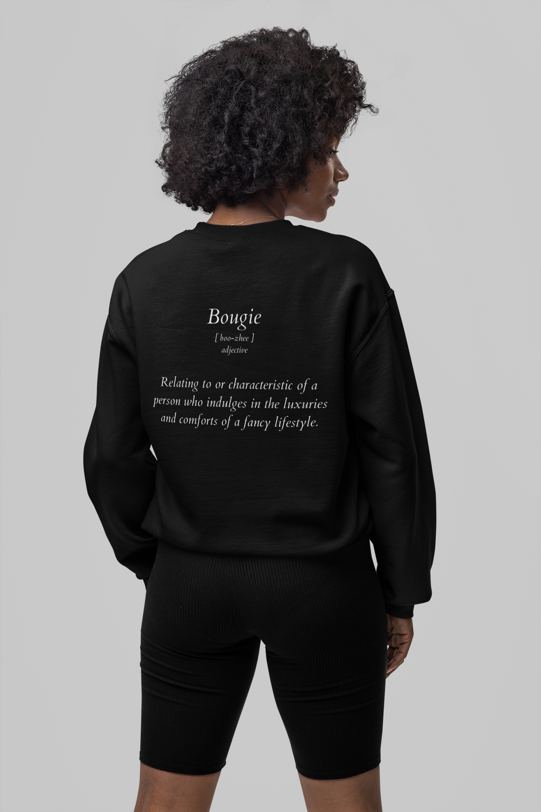 &quot;Bougie&quot; Crewneck