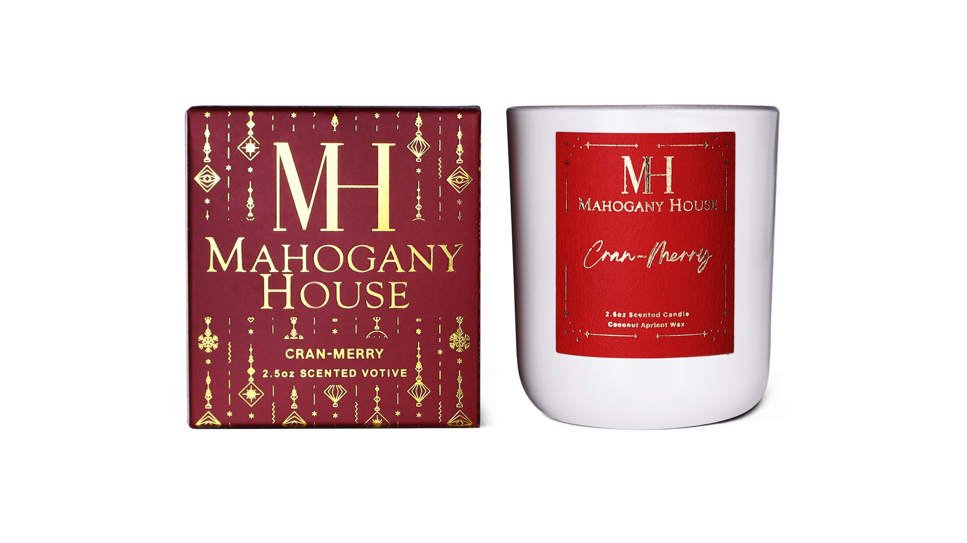 Cran-Merry Votive Candle